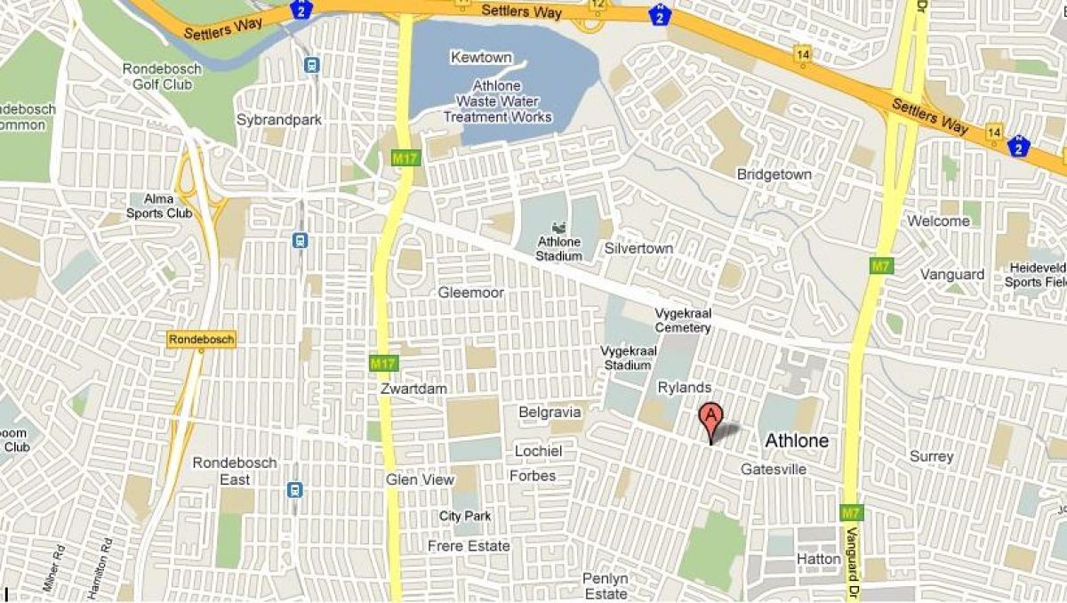 kartta athlone Cape Town