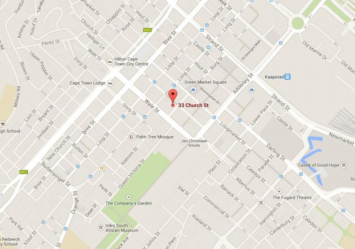 kartta church street, Cape Town 