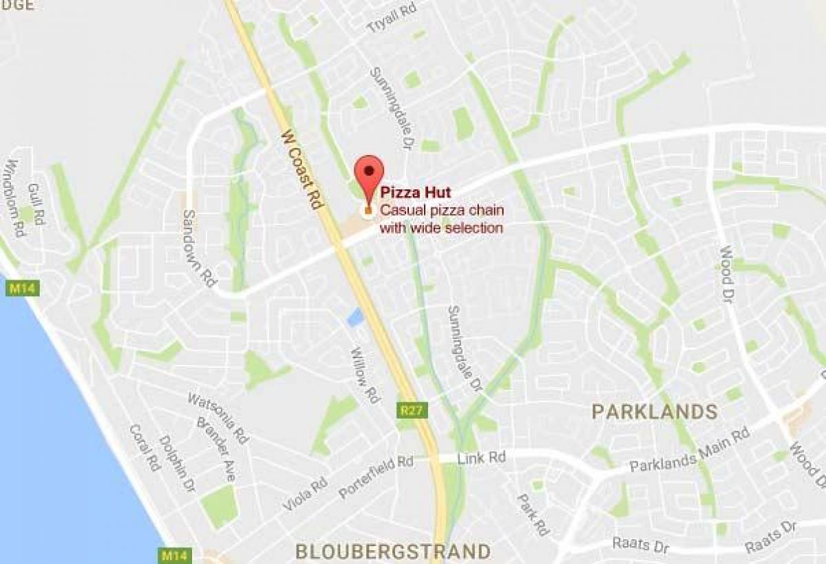kartta sunningdale Cape Town