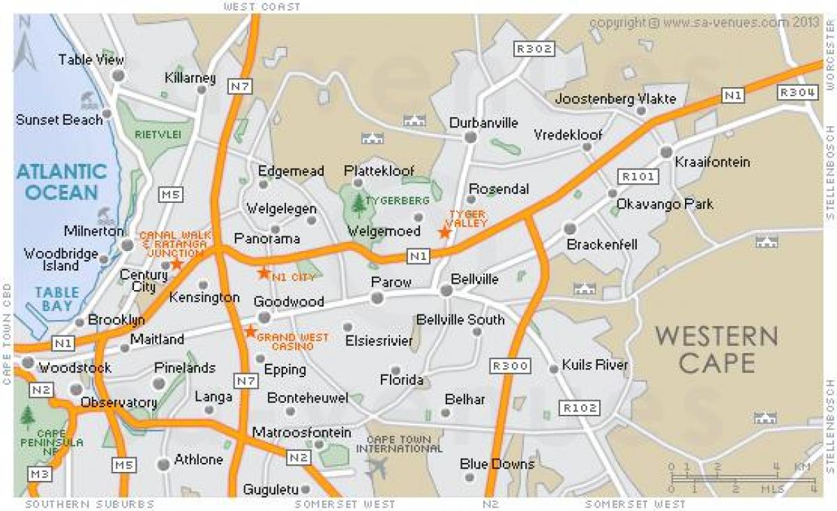 kartta plattekloof