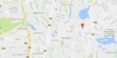 Kartta Cape Town bergvliet