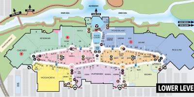 Canal walk shopping centre kartta