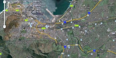 Kartta Cape Town satelliitti
