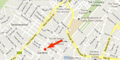 Kartta gardens shopping centre Cape Town