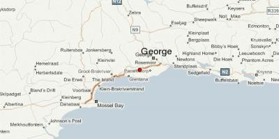 Kartta george Cape Town