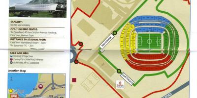 Kartta green point stadium