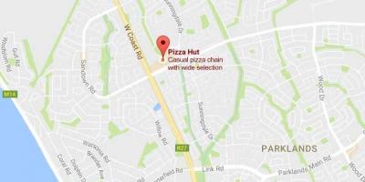 Kartta sunningdale Cape Town
