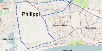 Kartta filippi Cape Town