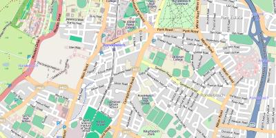 Kartta rondebosch, Cape Town